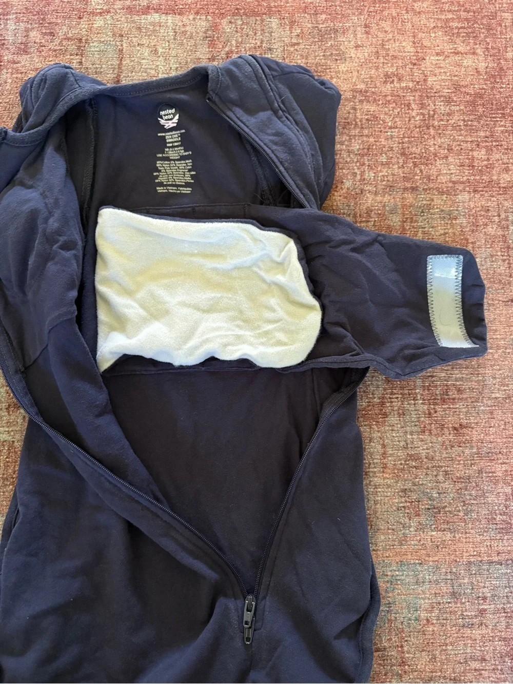 Nested Bean Weighted Baby Swaddle Sack